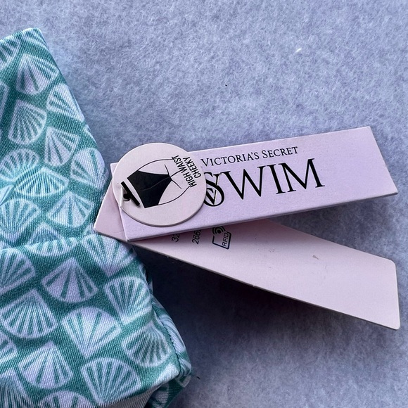 PINK Victoria’s Secret Swim - Green/White - Picture 7 of 11